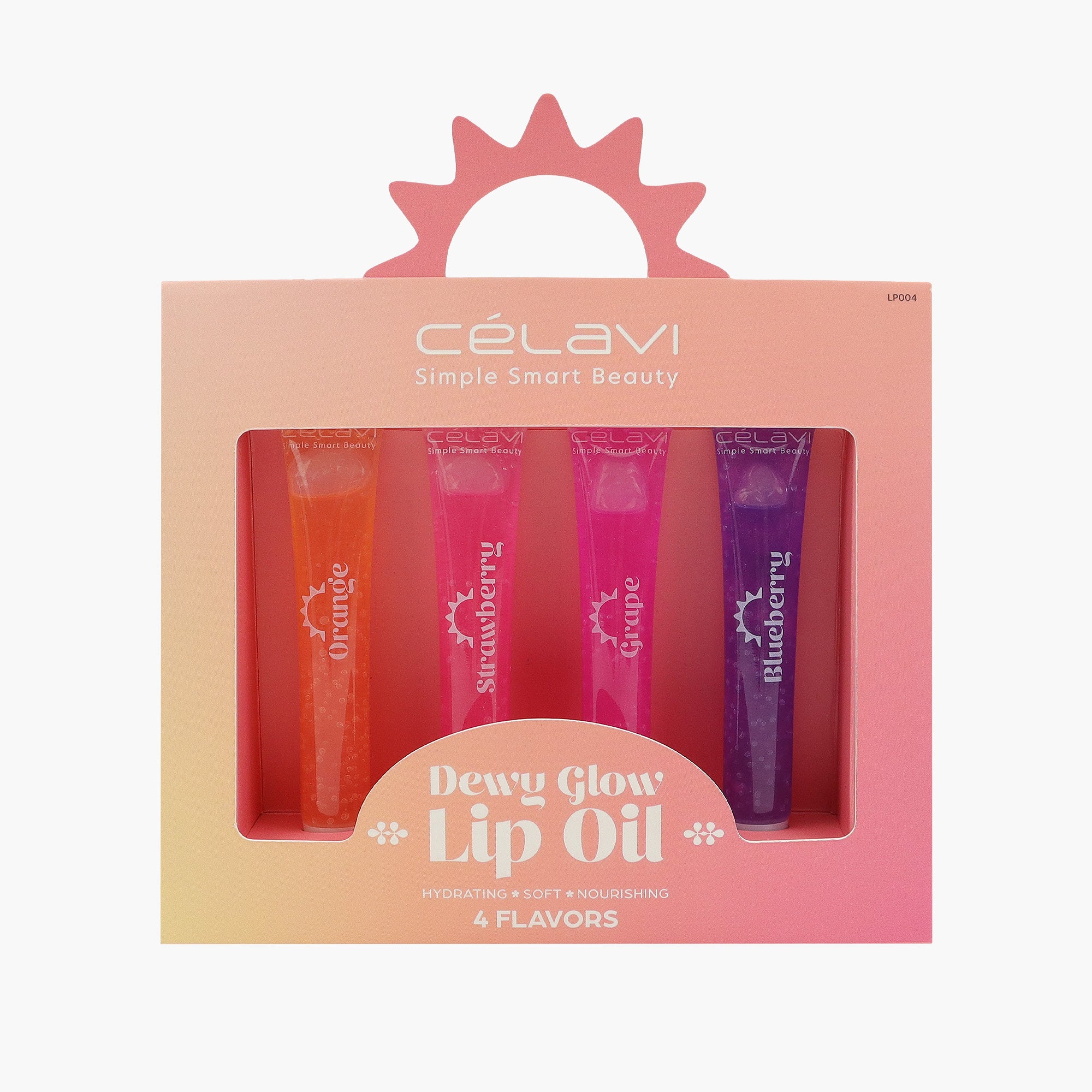 4PC LIP OIL SET