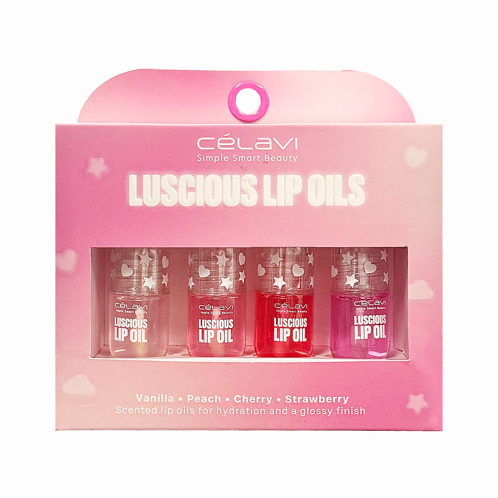 4 PC LUSCIOUS LIP OILS SET