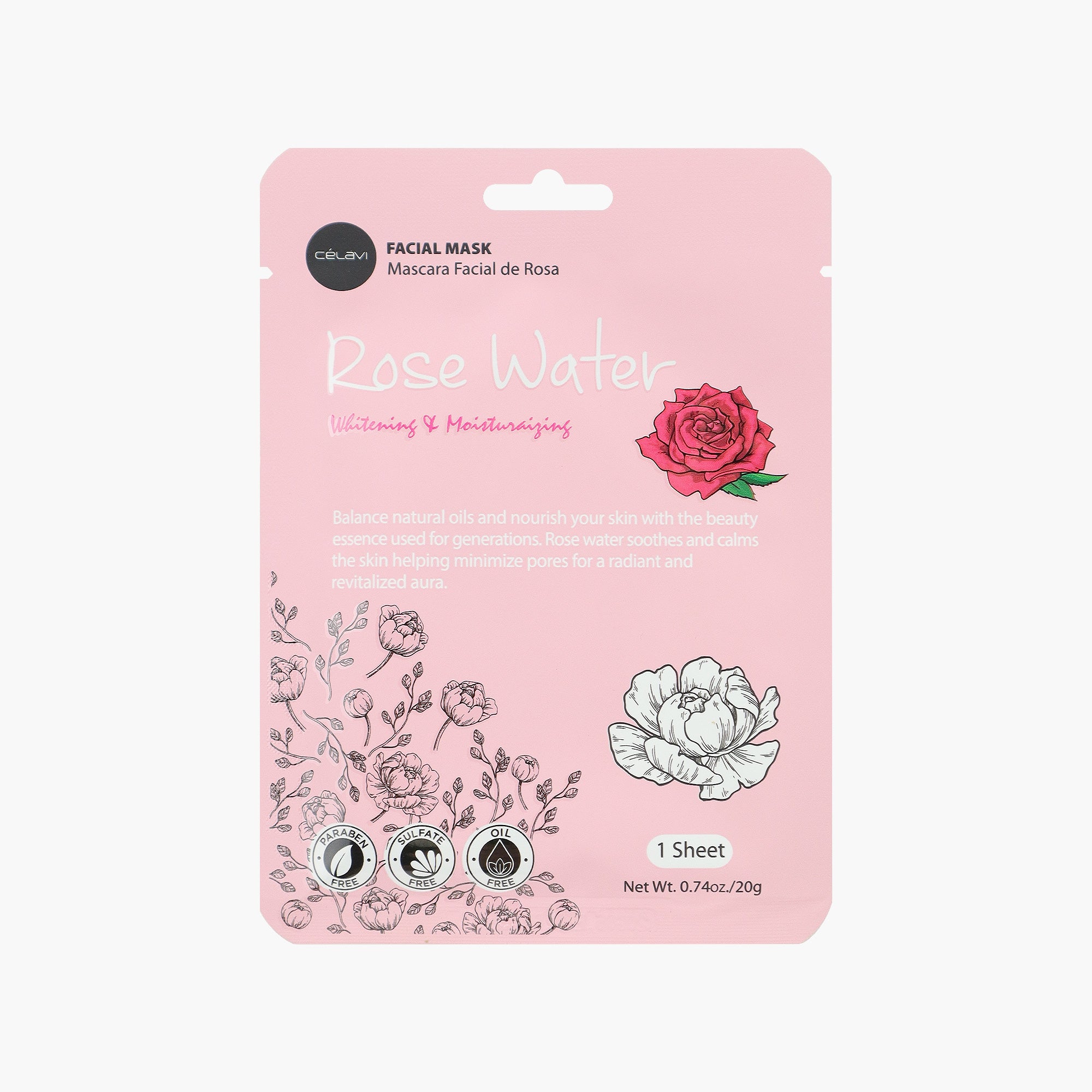 CÉLAVI MASK PACK ROSE 2/48 DZ