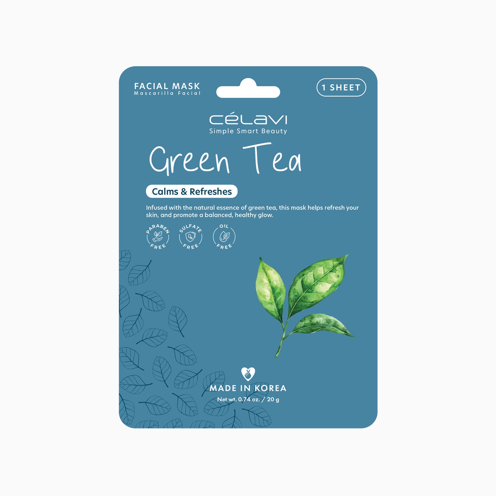 CEV MASK PACK GREEN TEA