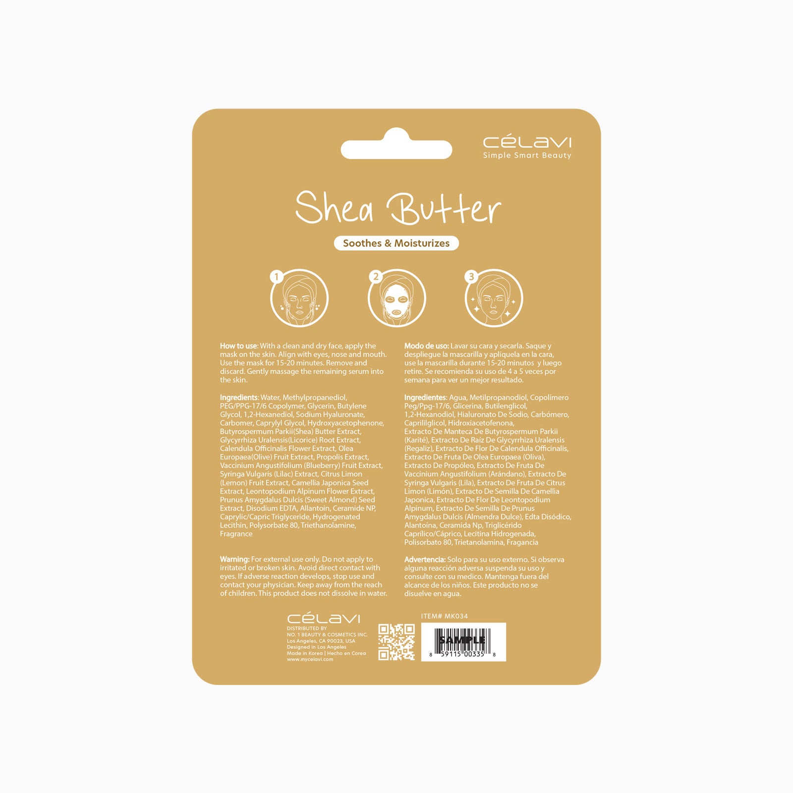 CEV MASK PACK SHEA BUTTER