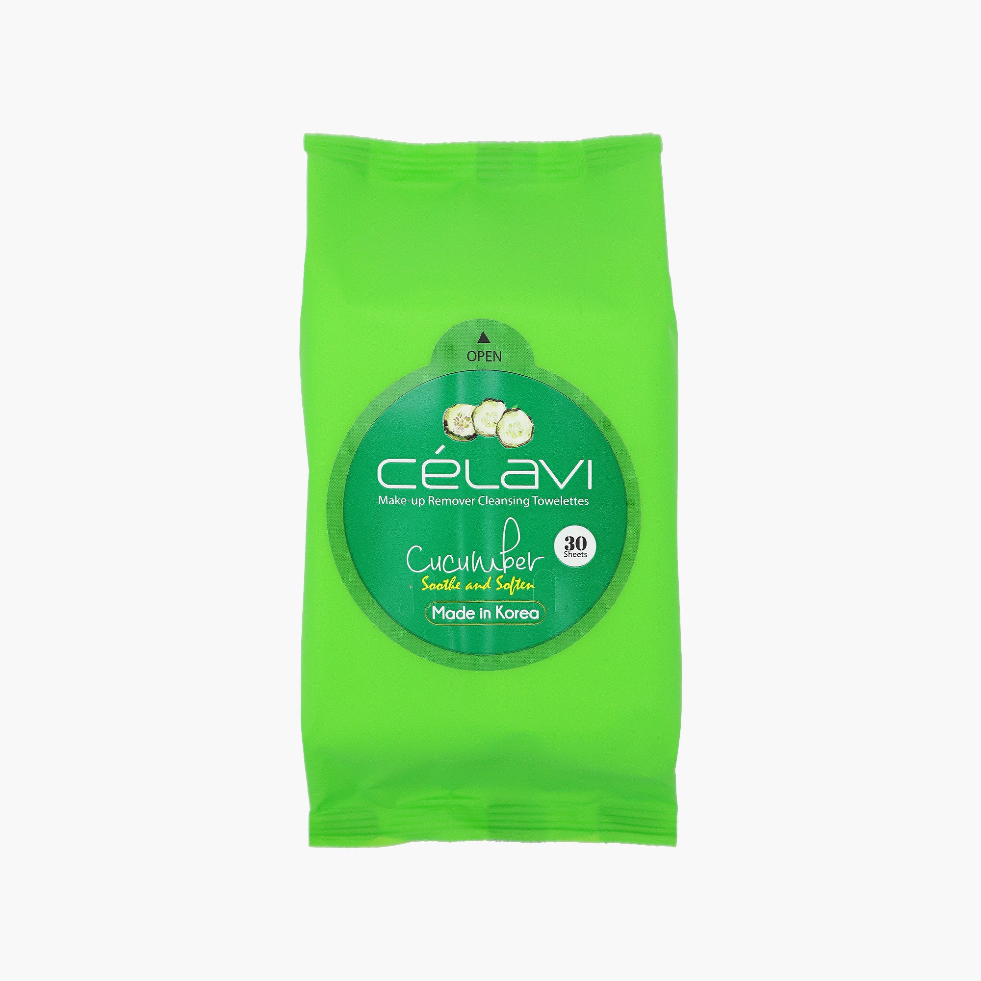 CÉLAVI CLEANSING TISSUE CUCUMBER 6PK