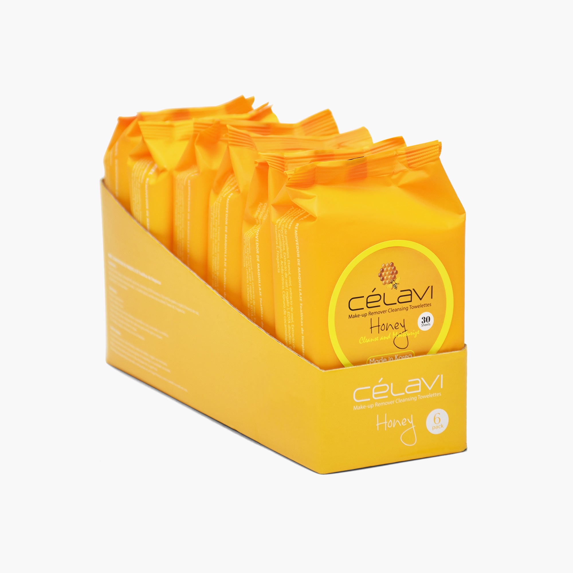 CÉLAVI CLEASING TISSUE HONEY 6PK