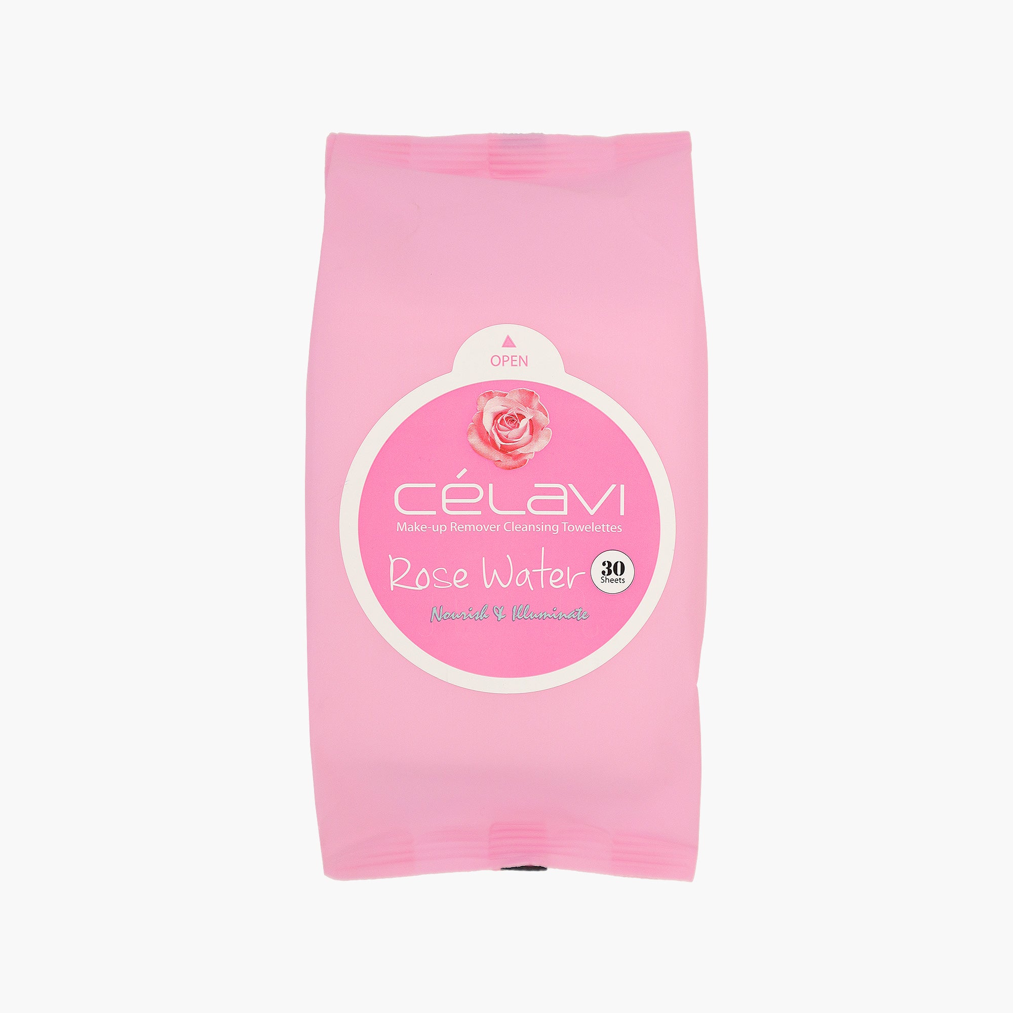 ROSE WATER CLEANSING WIPES