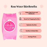 Rose Water Makeup Remover Wipes