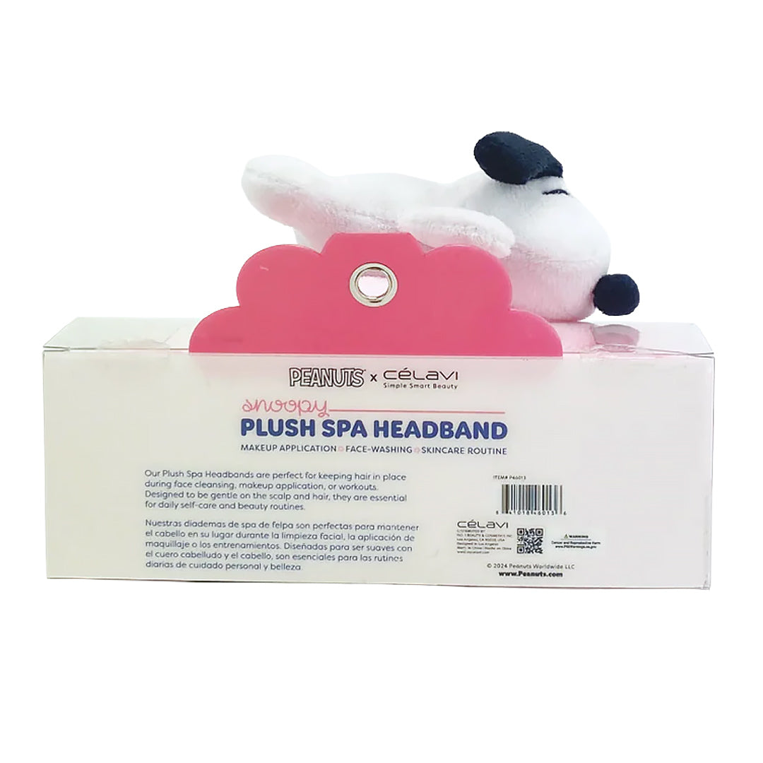 PEANUTS PLUSH SPA HEADBAND