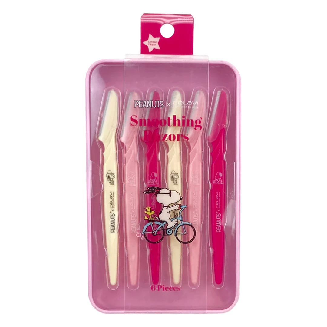 PEANUTS - 6PC RAZOR SET WITH TIN CASE
