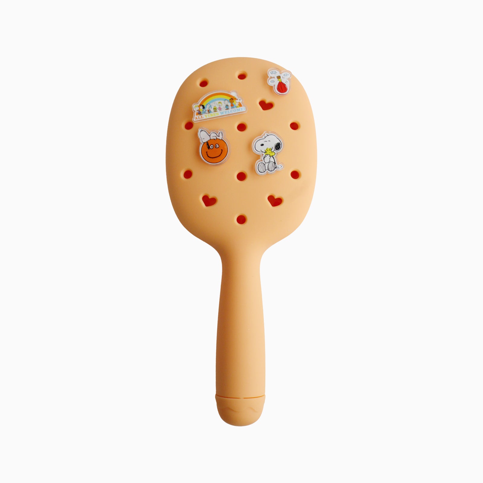 #P46563 - Celavi Peanuts Everyday Charm Hair Brush Orange