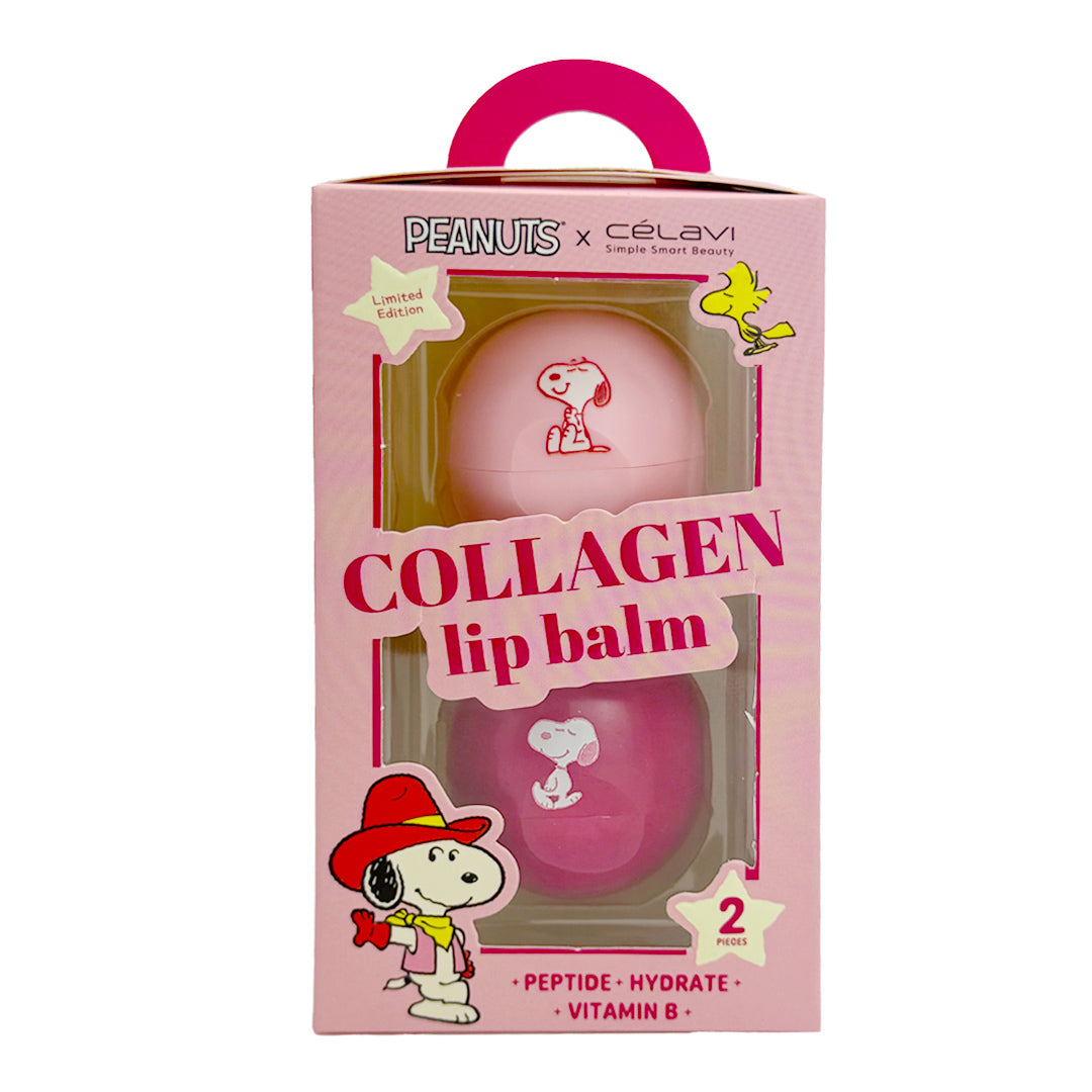 PEANUTS - 2PC COLLAGEN LIP BALM