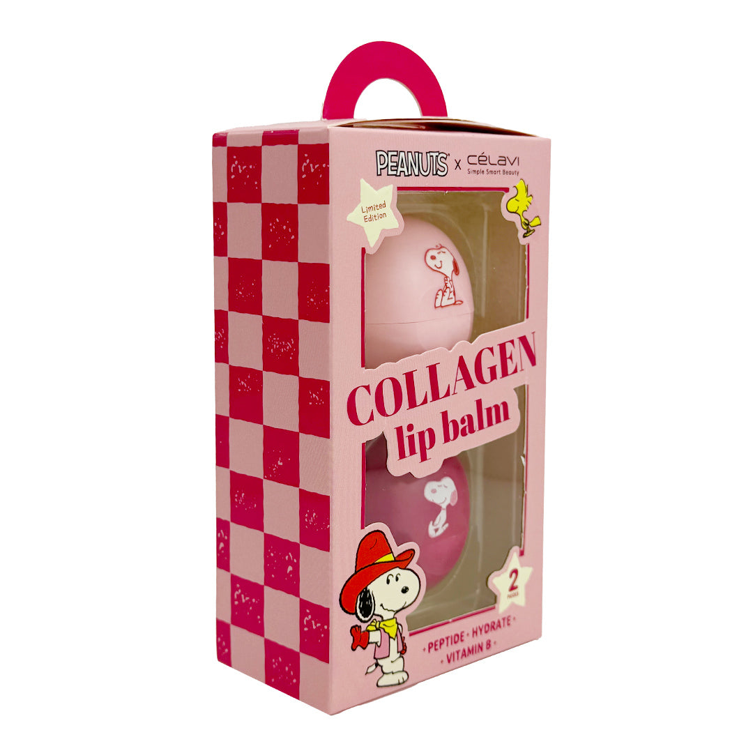 PEANUTS - 2PC COLLAGEN LIP BALM
