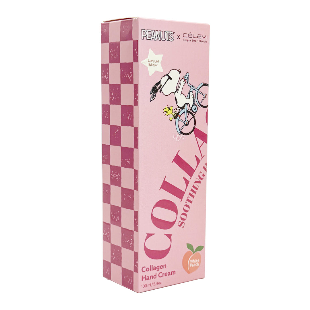 PEANUTS - 1PC COLLAGEN PERFUME HANDCREAM_WHITE PEACH