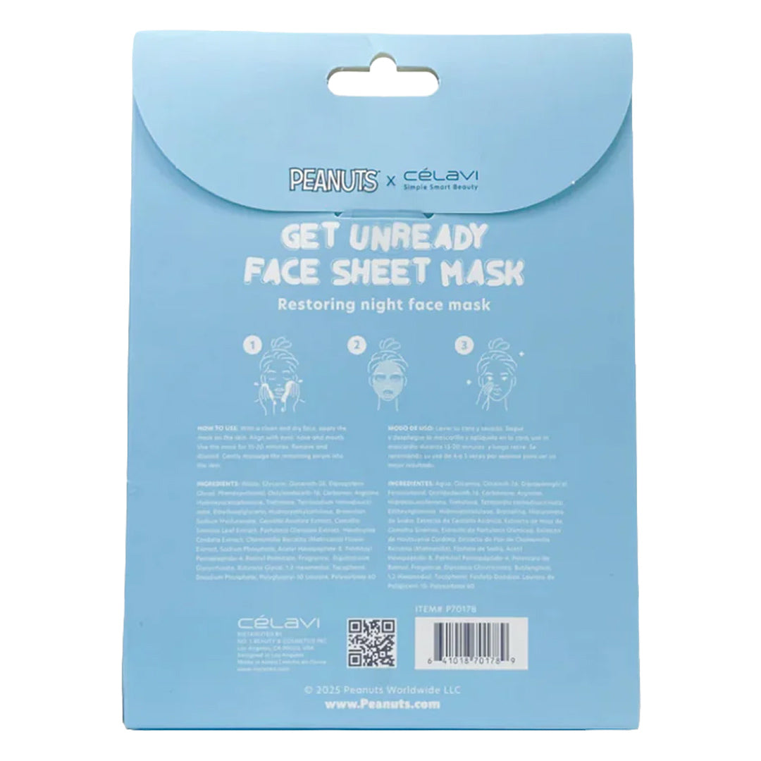 #P70178 - CACAHUETES - MASCARILLA FACIAL - 5 PIEZAS