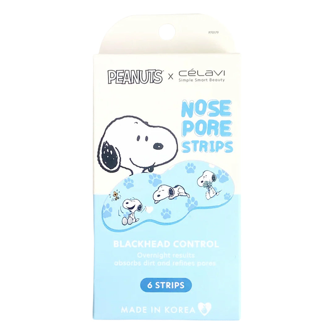 PEANUTS -NOSE PORE STRIPS - 6 STRIPS