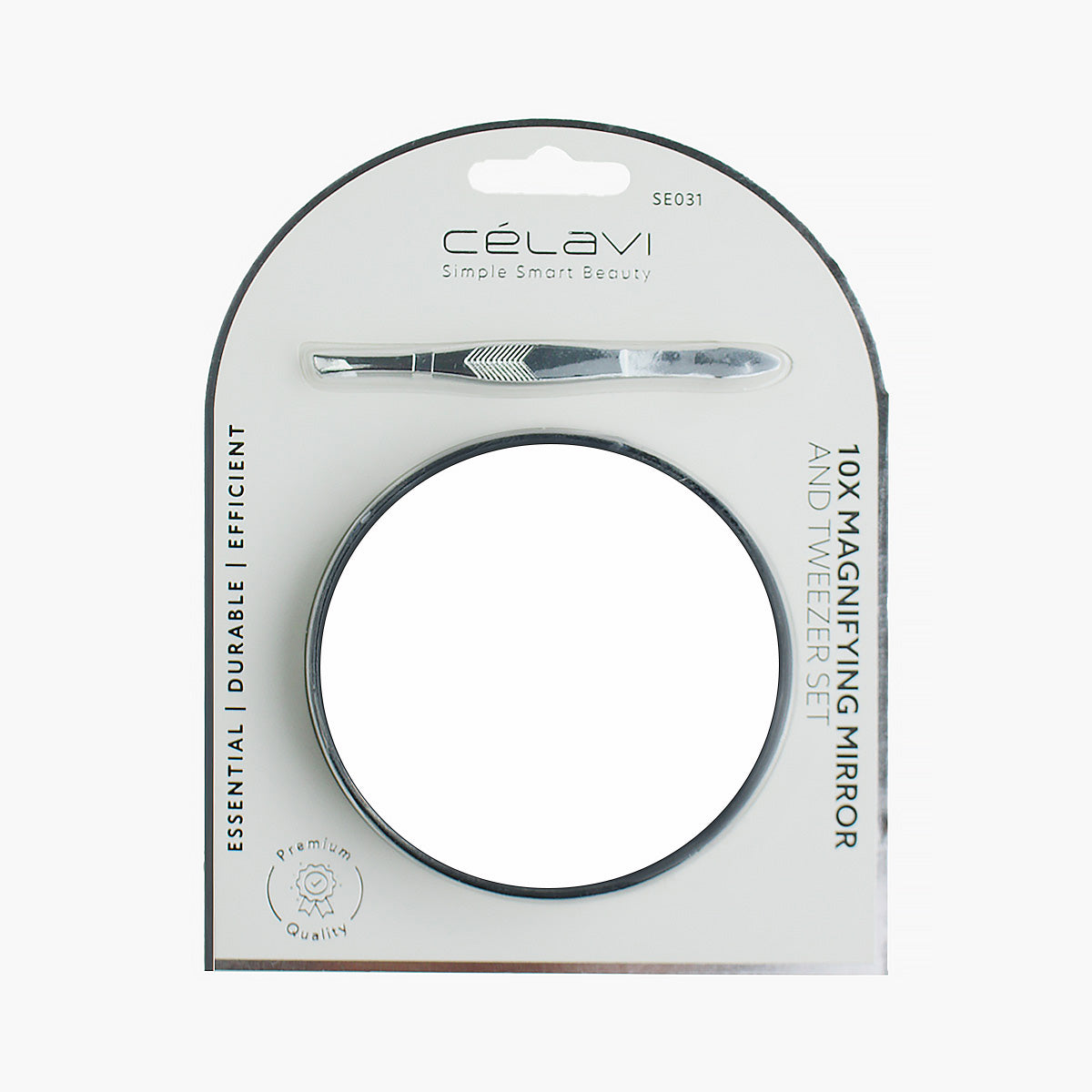 #SE031 - 10X  Magnifying Mirror And Tweezer Set