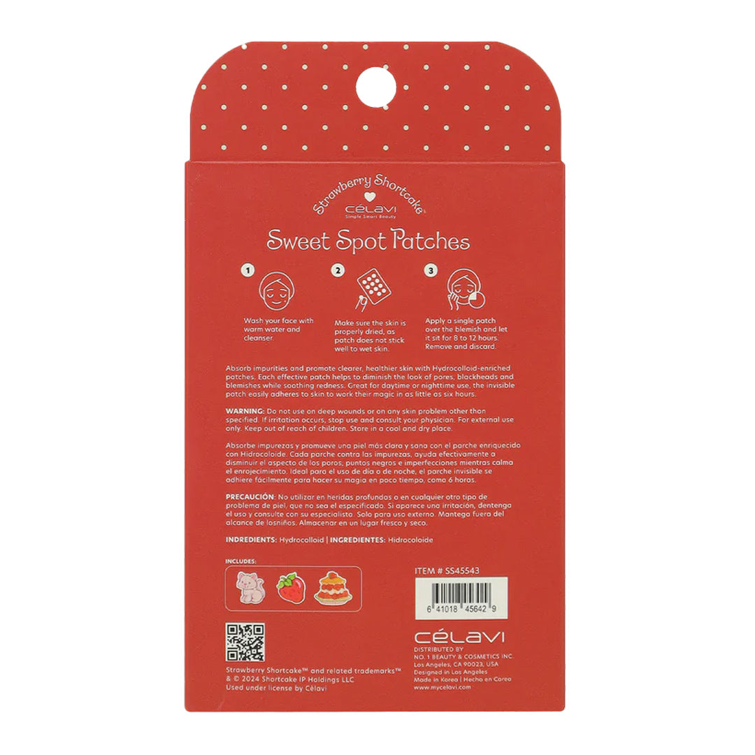 STRAWBERRY SHORTCAKE 36PC ACNE PATCH