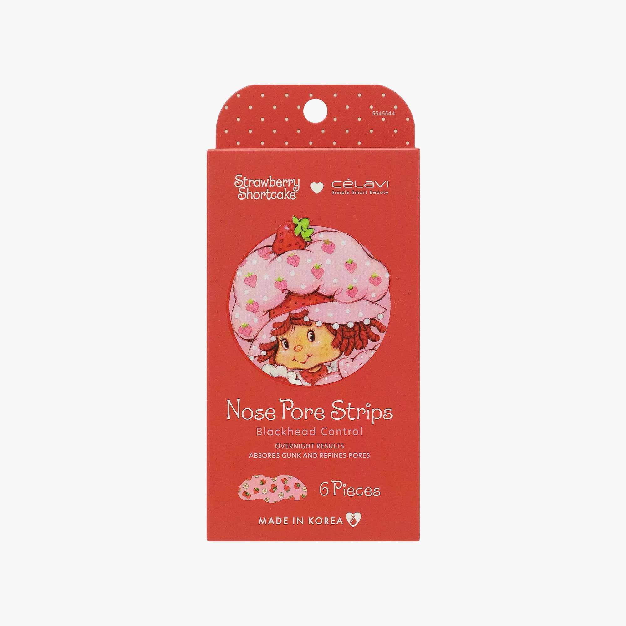 STRAWBERRY SHORTCAKE 6PC NOSE STRIPS