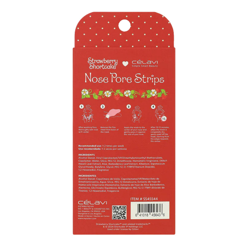 STRAWBERRY SHORTCAKE 6PC NOSE STRIPS