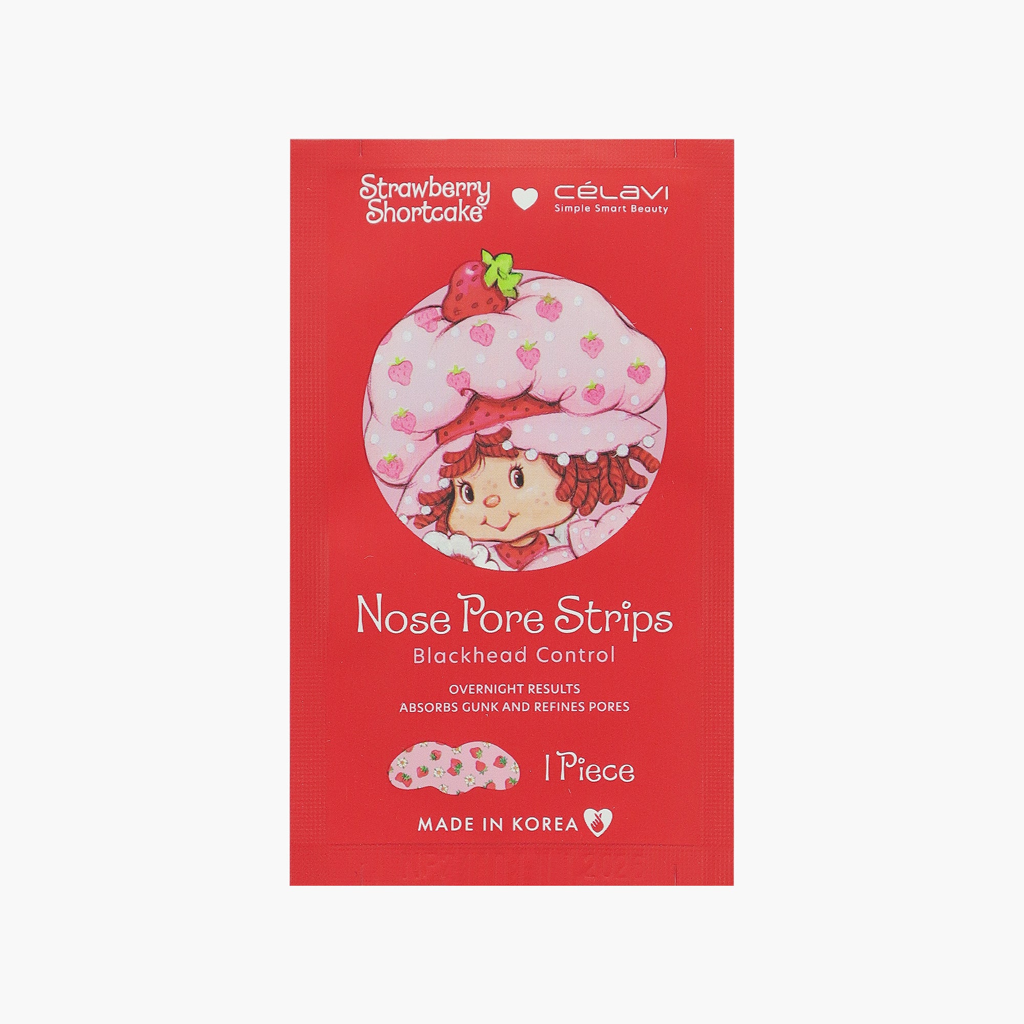 STRAWBERRY SHORTCAKE 6PC NOSE STRIPS