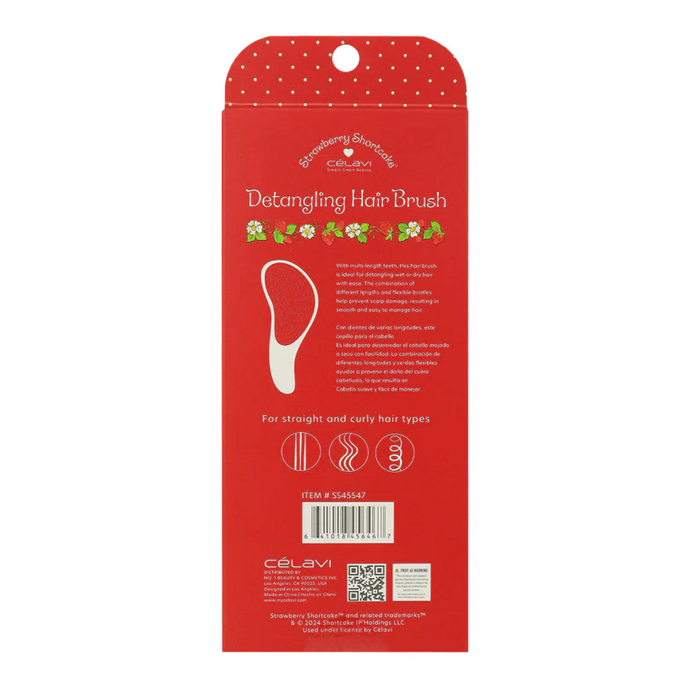 STRAWBERRY SHORTCAKE DETANGLING PRINTED BRUSH