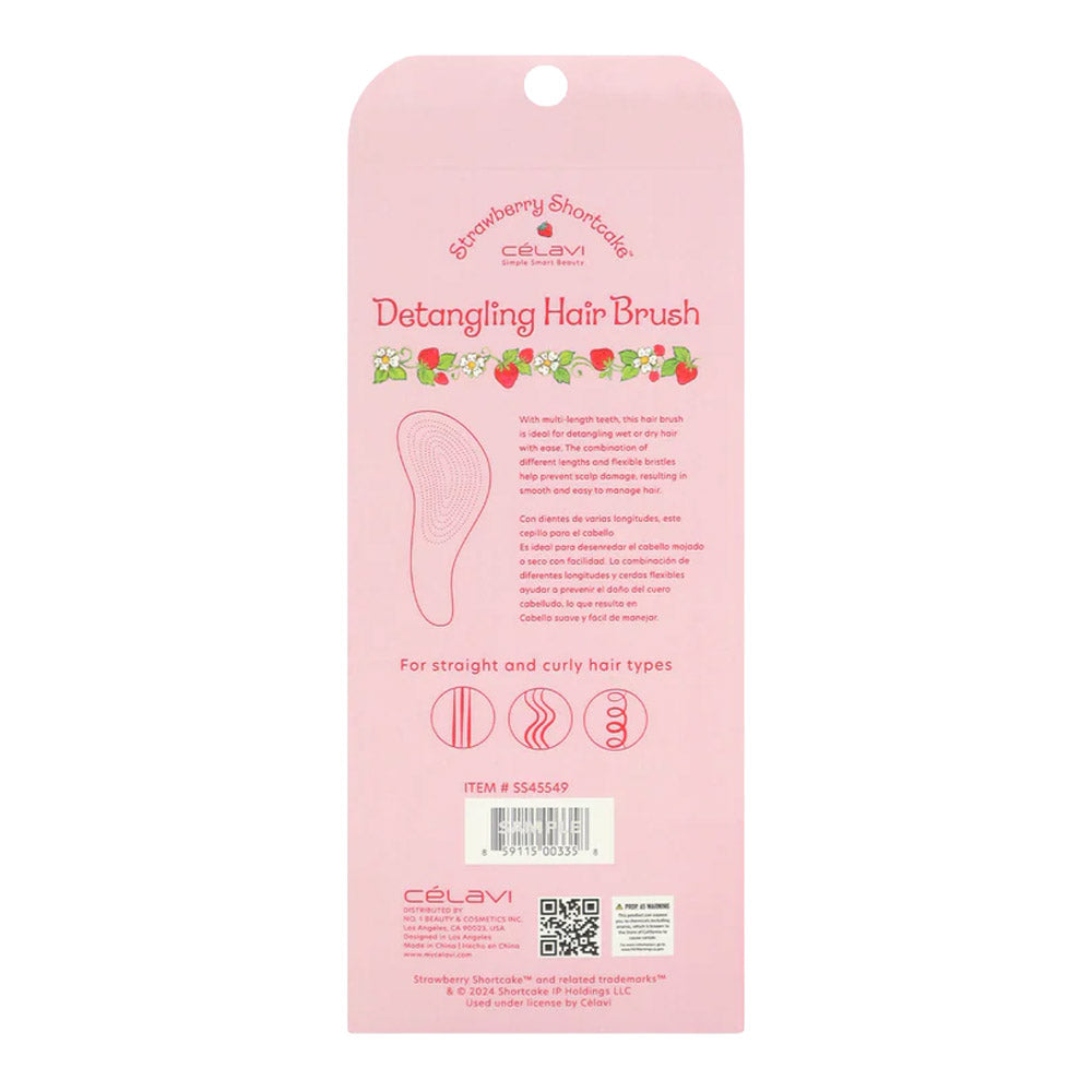 STRAWBERRY SHORTCAKE DETANGLING PRINTED BRUSH