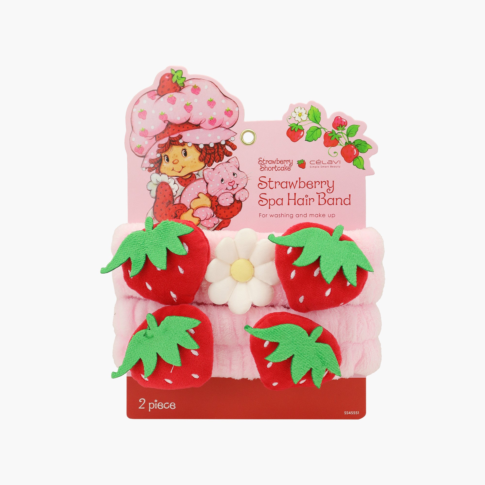 STRAWBERRY SHORTCAKE SPA HAIR BAND