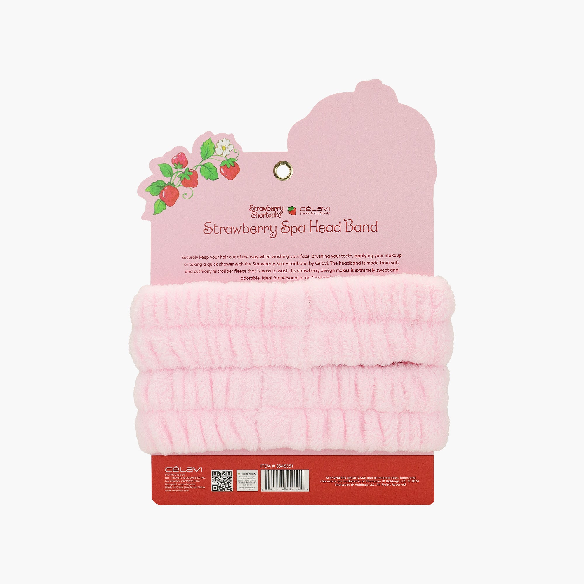 STRAWBERRY SHORTCAKE SPA HAIR BAND