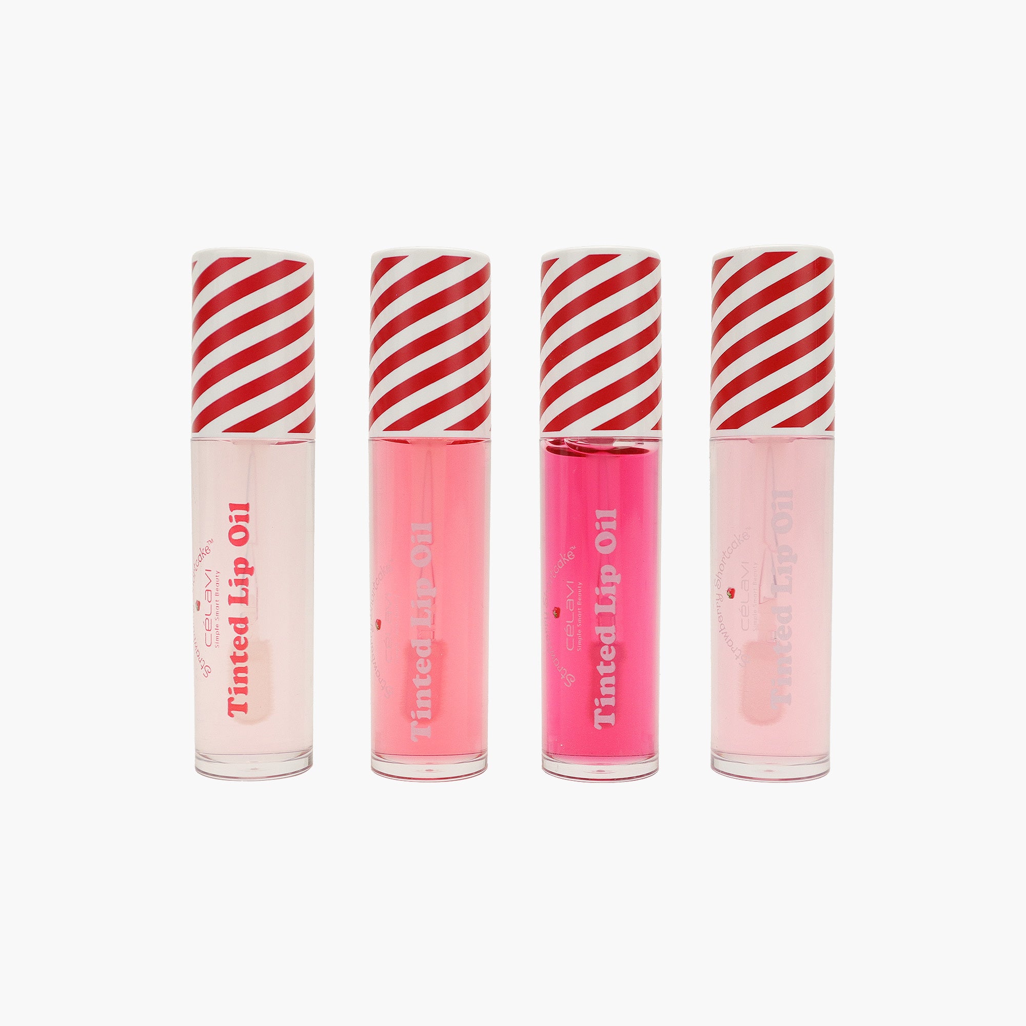 STRAWBERRY SHORTCAKE 4PC LIP OILS