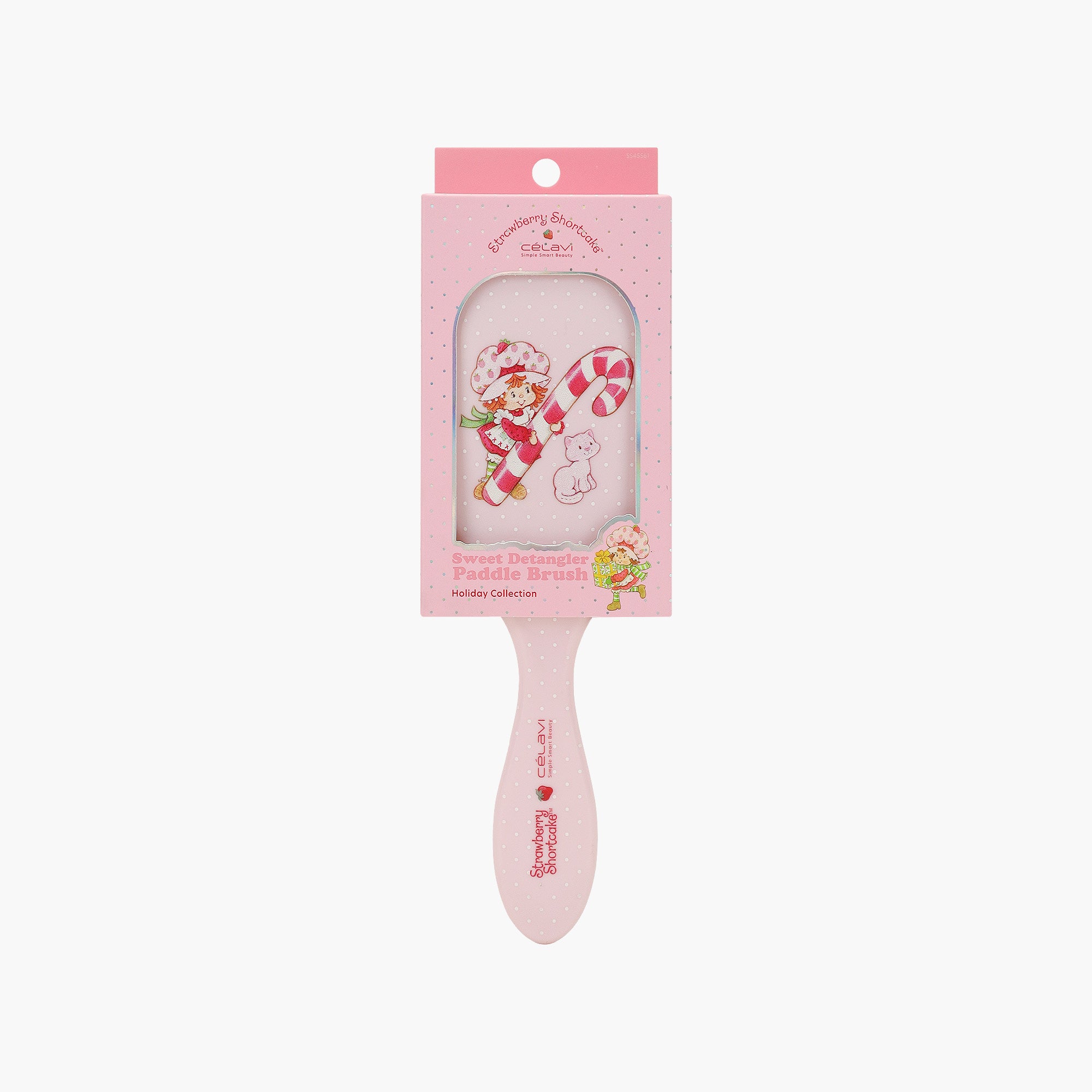 STRAWBERRY SHORTCAKE PINK PADDLE BRUSH