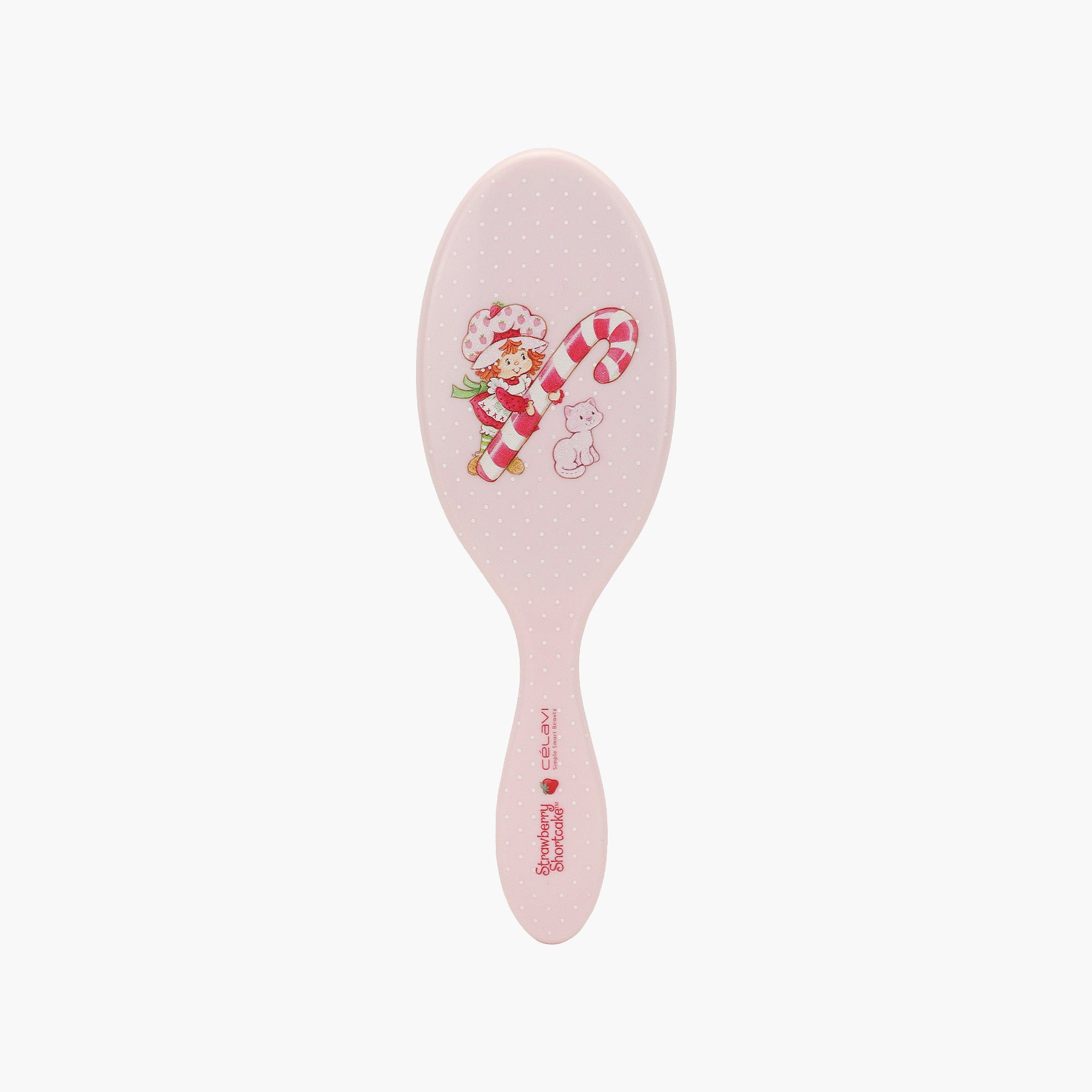 STRAWBERRY SHORTCAKE PINK PADDLE BRUSH