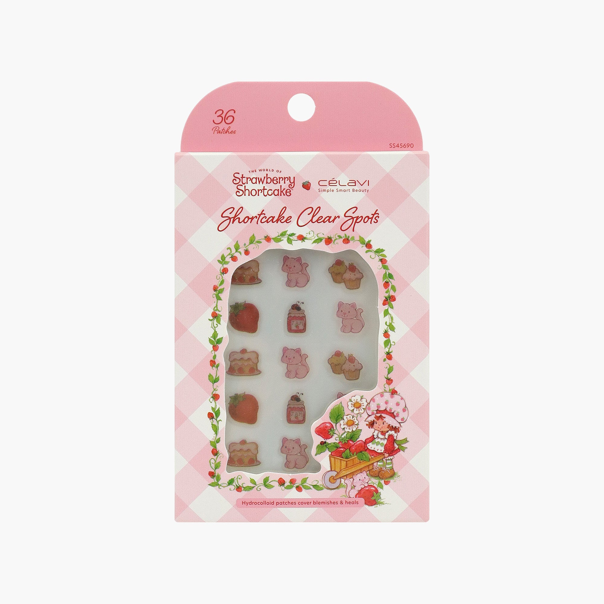 STRAWBERRY SHORTCAKE 36PC ACNE PATCH