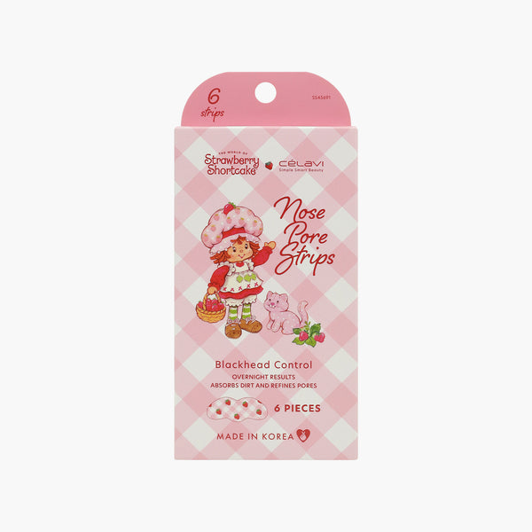 STRAWBERRY SHORTCAKE 6PC NOSE PORE PATCH