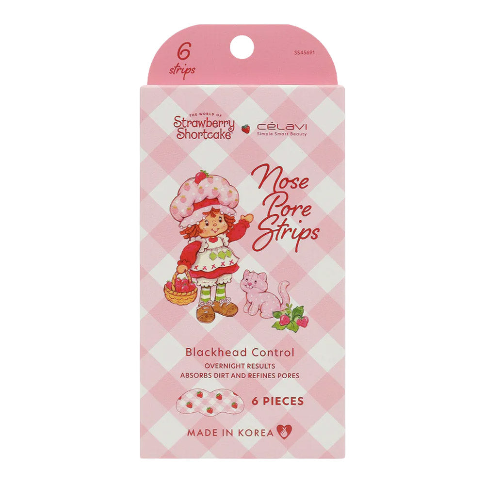 STRAWBERRY SHORTCAKE 6PC NOSE PORE PATCH