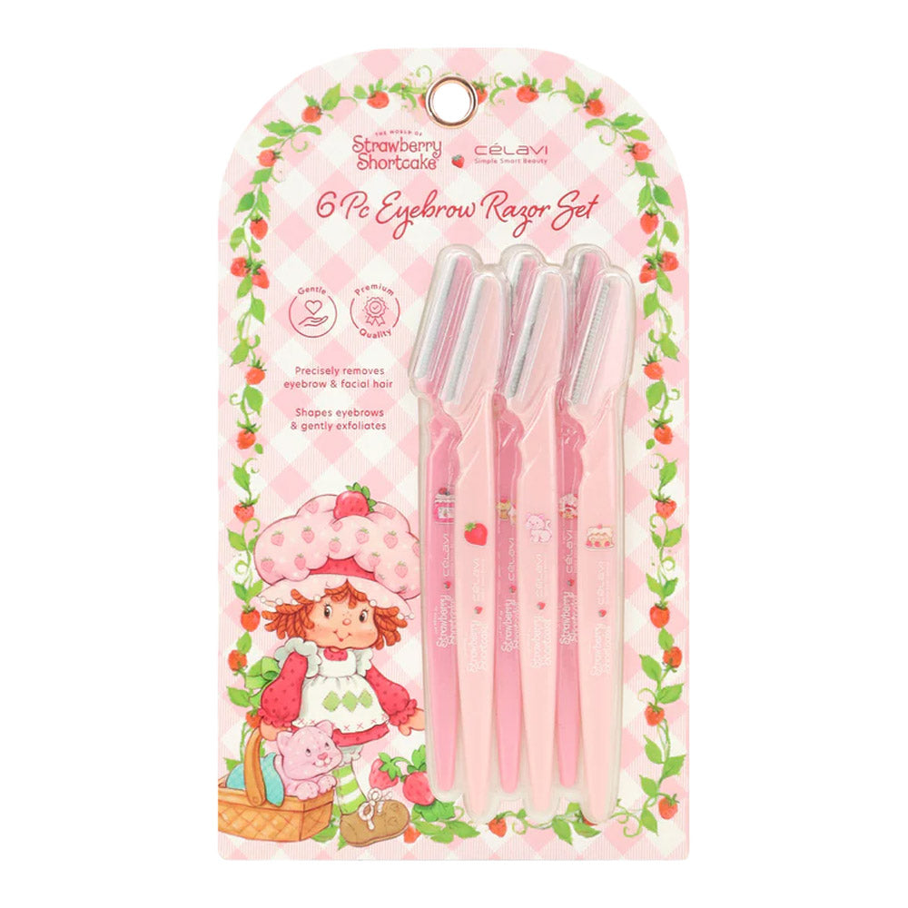 #SS45694 - SET DE 6 MAQUINILLAS PARA CEJAS STRAWBERRY SHORTCAKE