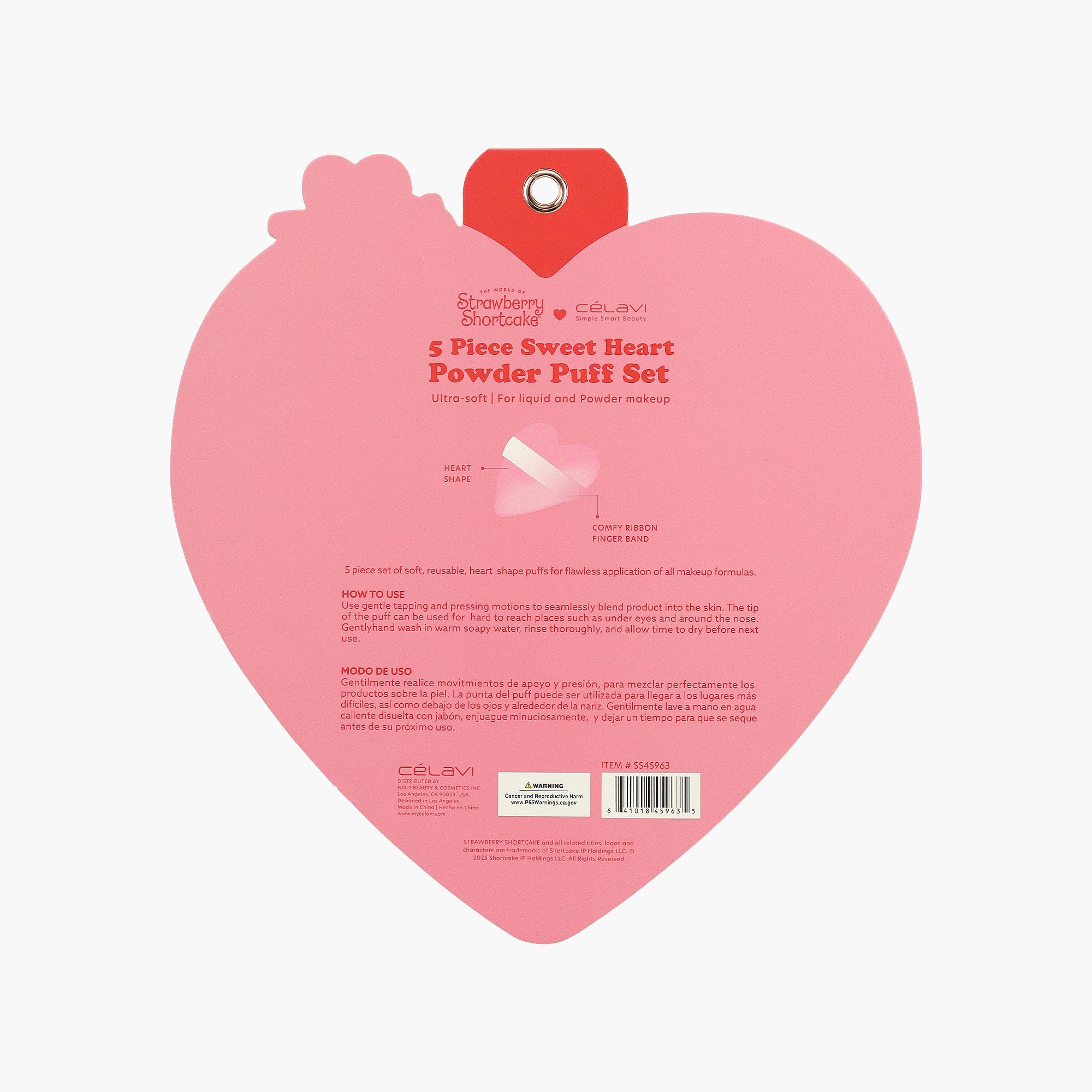 SET DE BOLAS DE POLVO PARA PASTEL DE FRESA