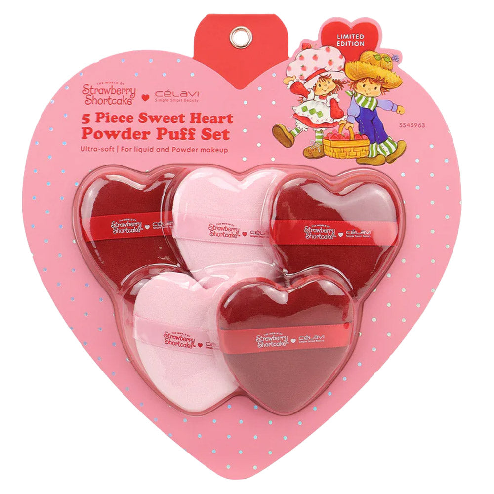 #SS45963 - SET DE 5 BOLAS DE POLVO DE PASTEL DE FRESA