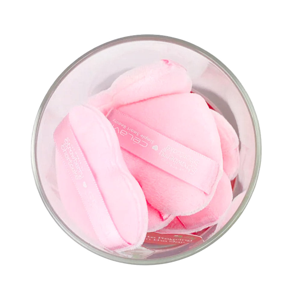 STRAWBERRY SHORTCAKE 10 PC POWDER PUFFS
