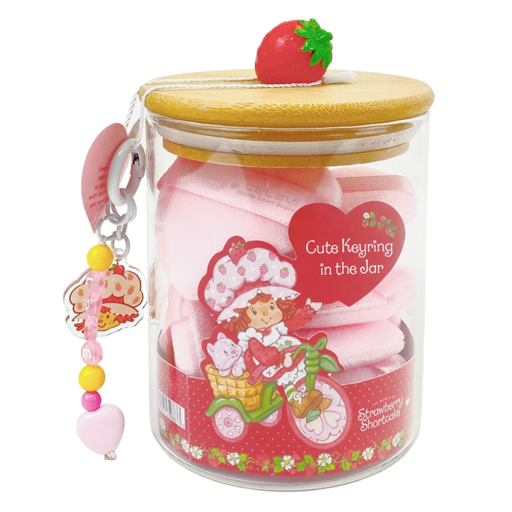 STRAWBERRY SHORTCAKE 10 PC POWDER PUFFS