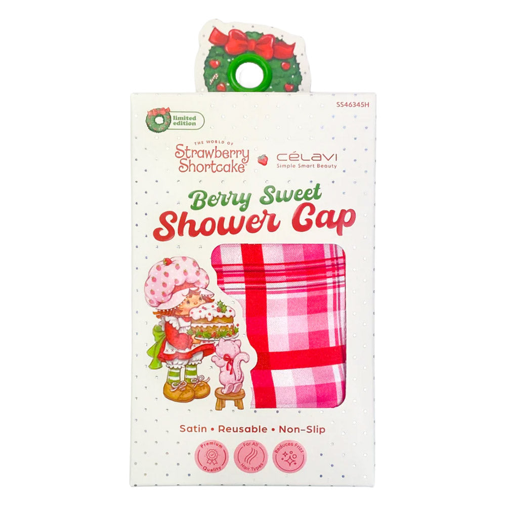 Strawberry Shortcake Holiday Berry Sweet Shower Cap
