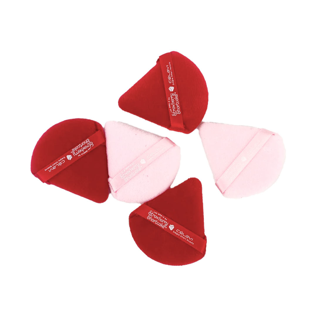 Strawberry Shortcake Holiday 5 Piece Powder Puff Set