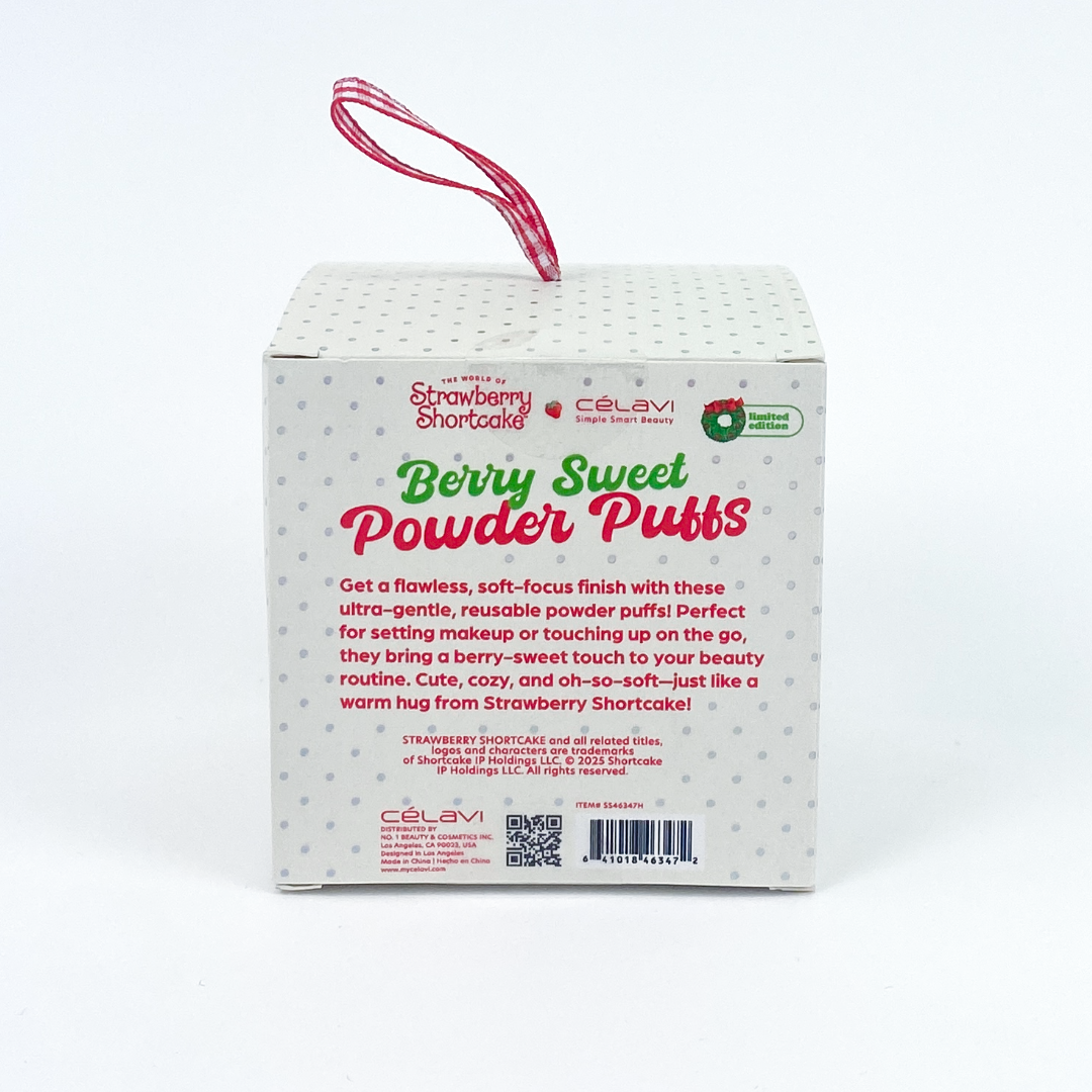 Strawberry Shortcake Berry Sweet Powder Puffs