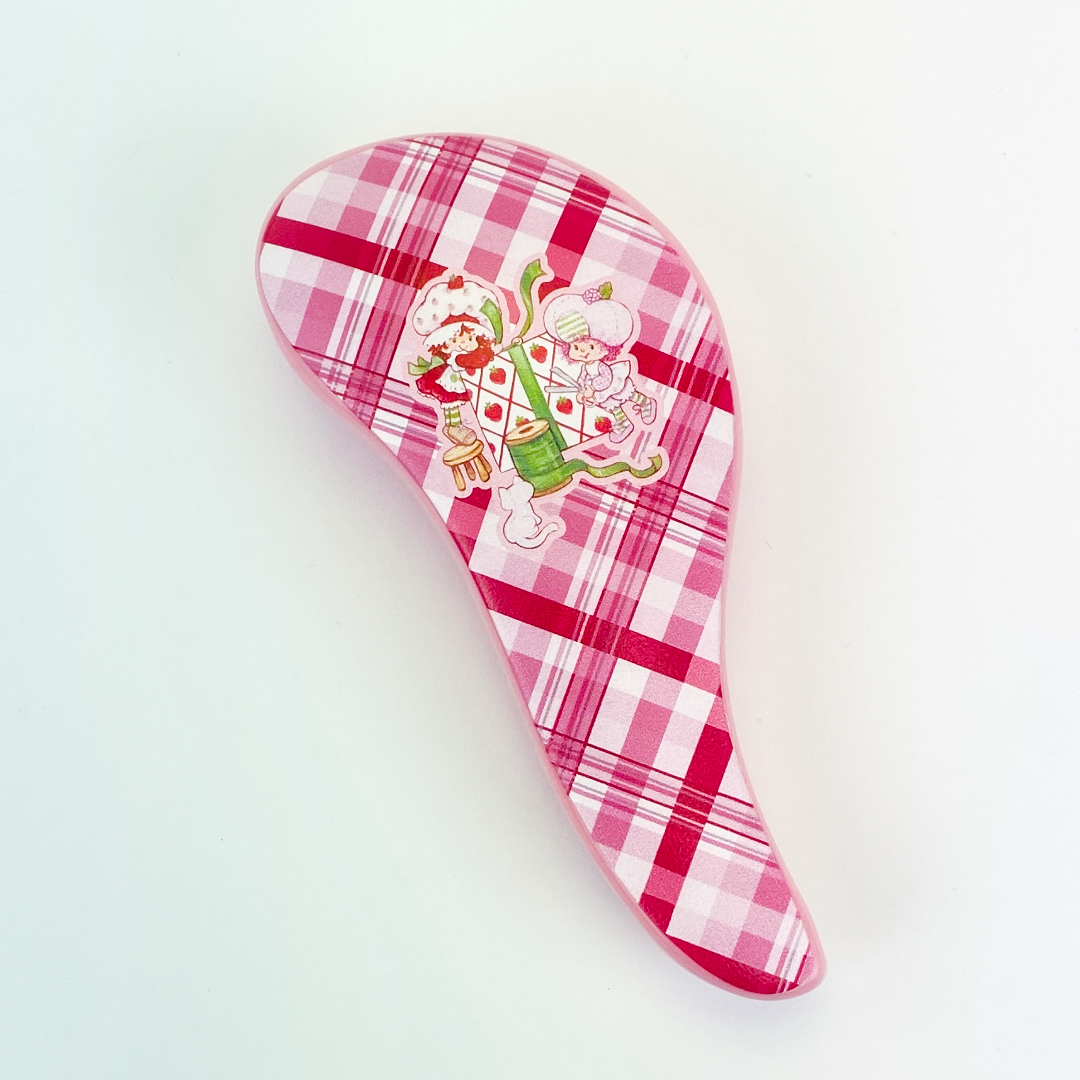 #SS46413HD - Strawberry Shortcake Holiday Single Piece Detangling Hairbrush