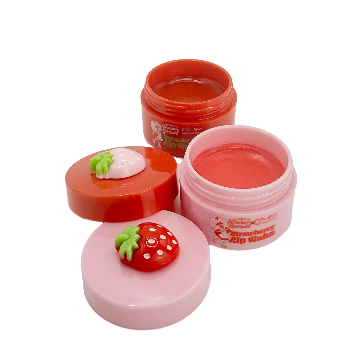 STRAWBERRY SHORTCAKE 2PC LIP BALM DUO SET
