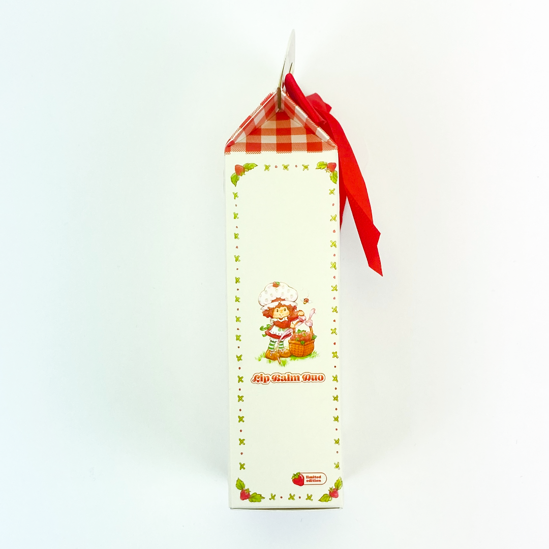 #SS60097 - STRAWBERRY SHORTCAKE 2PC LIP BALM DUO SET