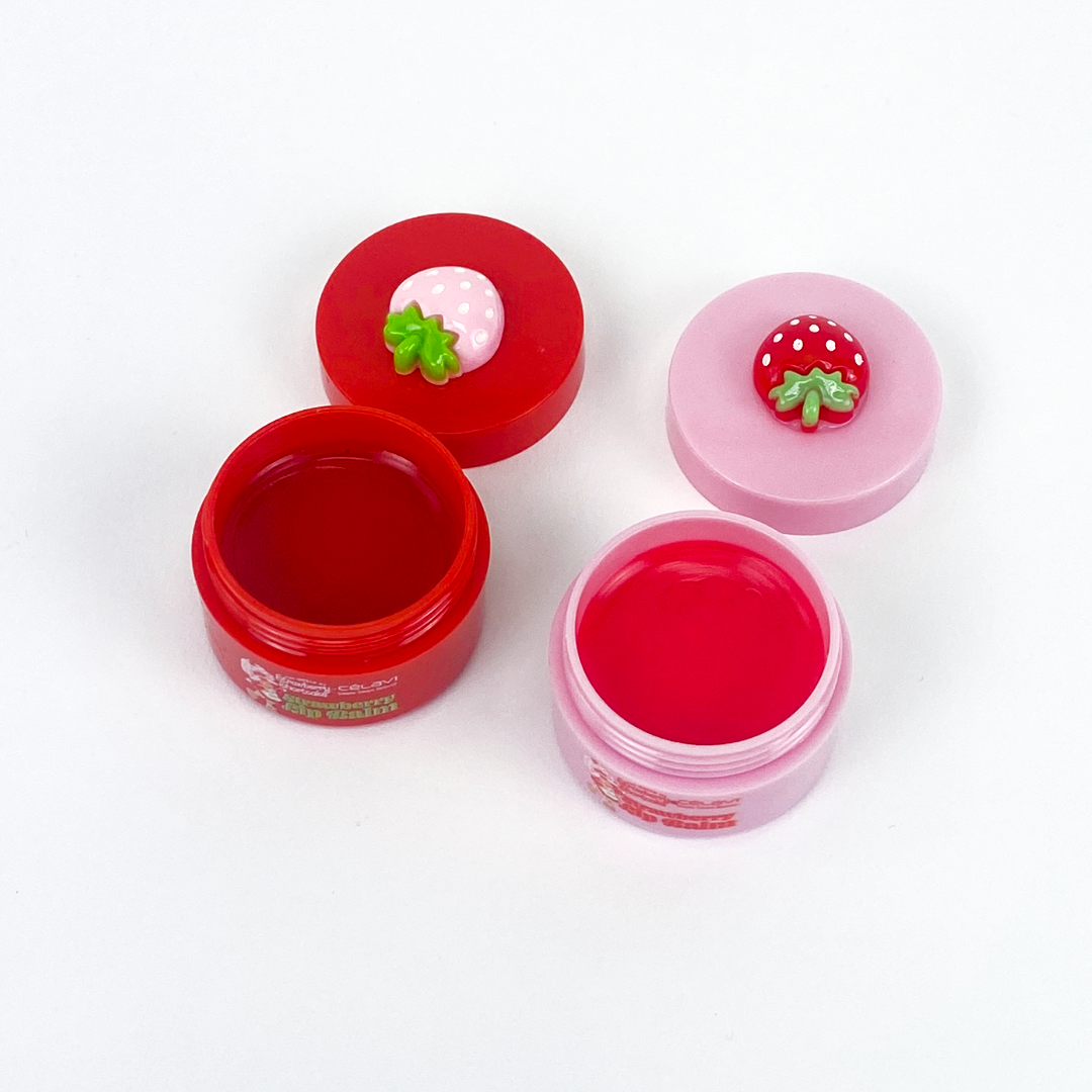 #SS60097 - STRAWBERRY SHORTCAKE 2PC LIP BALM DUO SET