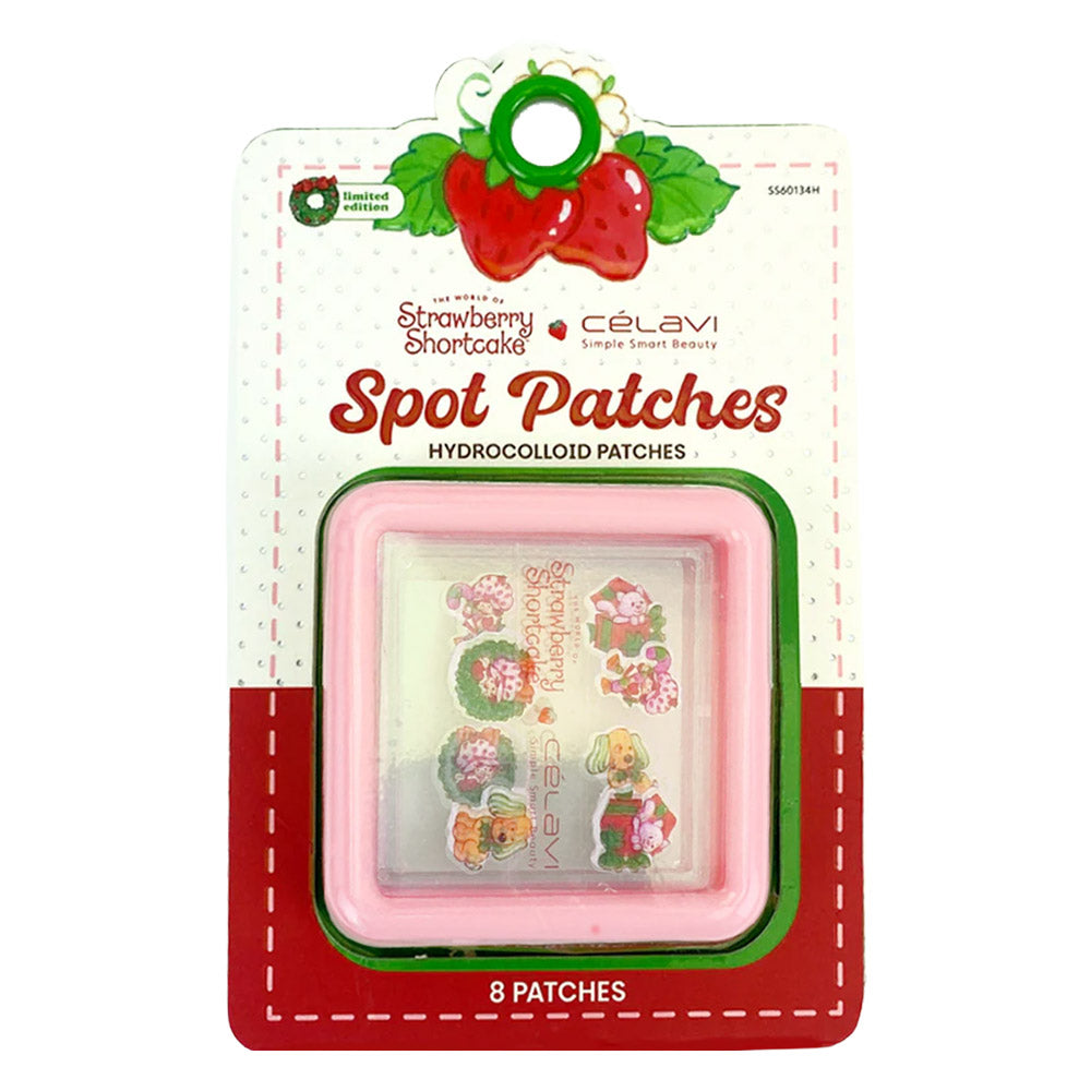 Strawberry Shortcake Holiday 8 Piece Spot Patches with Case