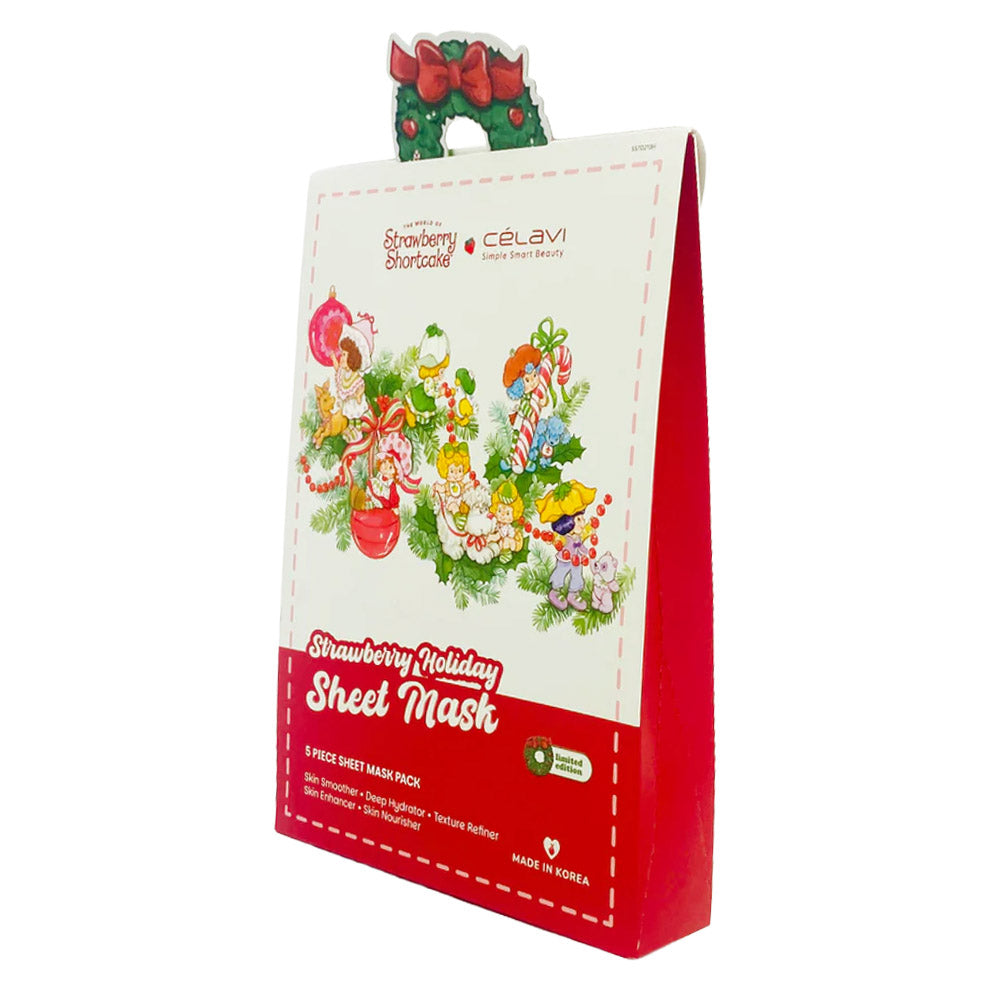 STRAWBERRY SHORTCAKE HOLIDAY SHEET MASK