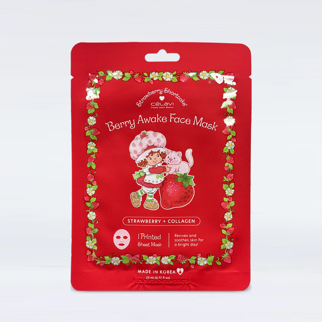 Strawberry Shortcake x Célavi "Treat Yourself" Skincare Set