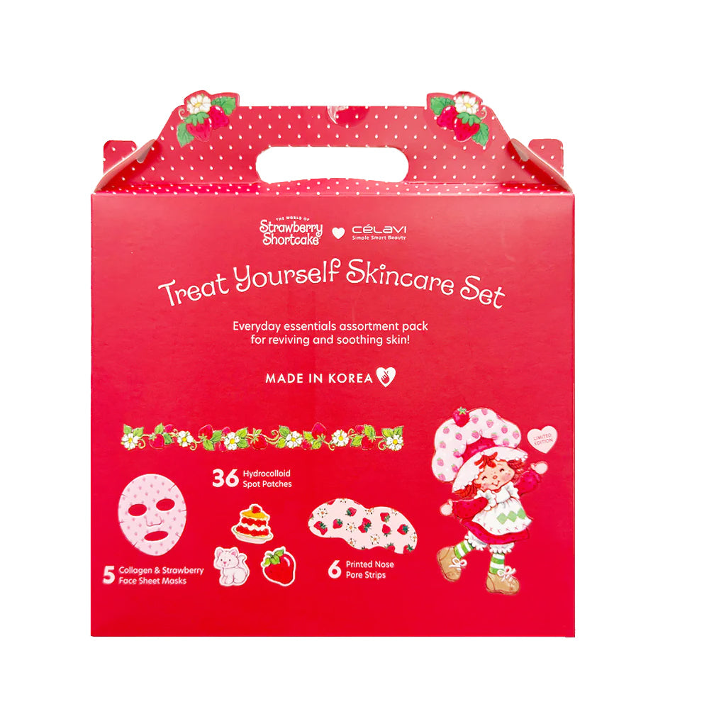 Strawberry Shortcake x Célavi "Treat Yourself" Skincare Set