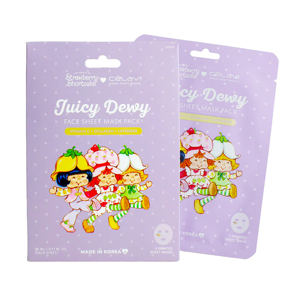 Celavi SSC Everyday Sheet Mask 5 Pack - Lavender