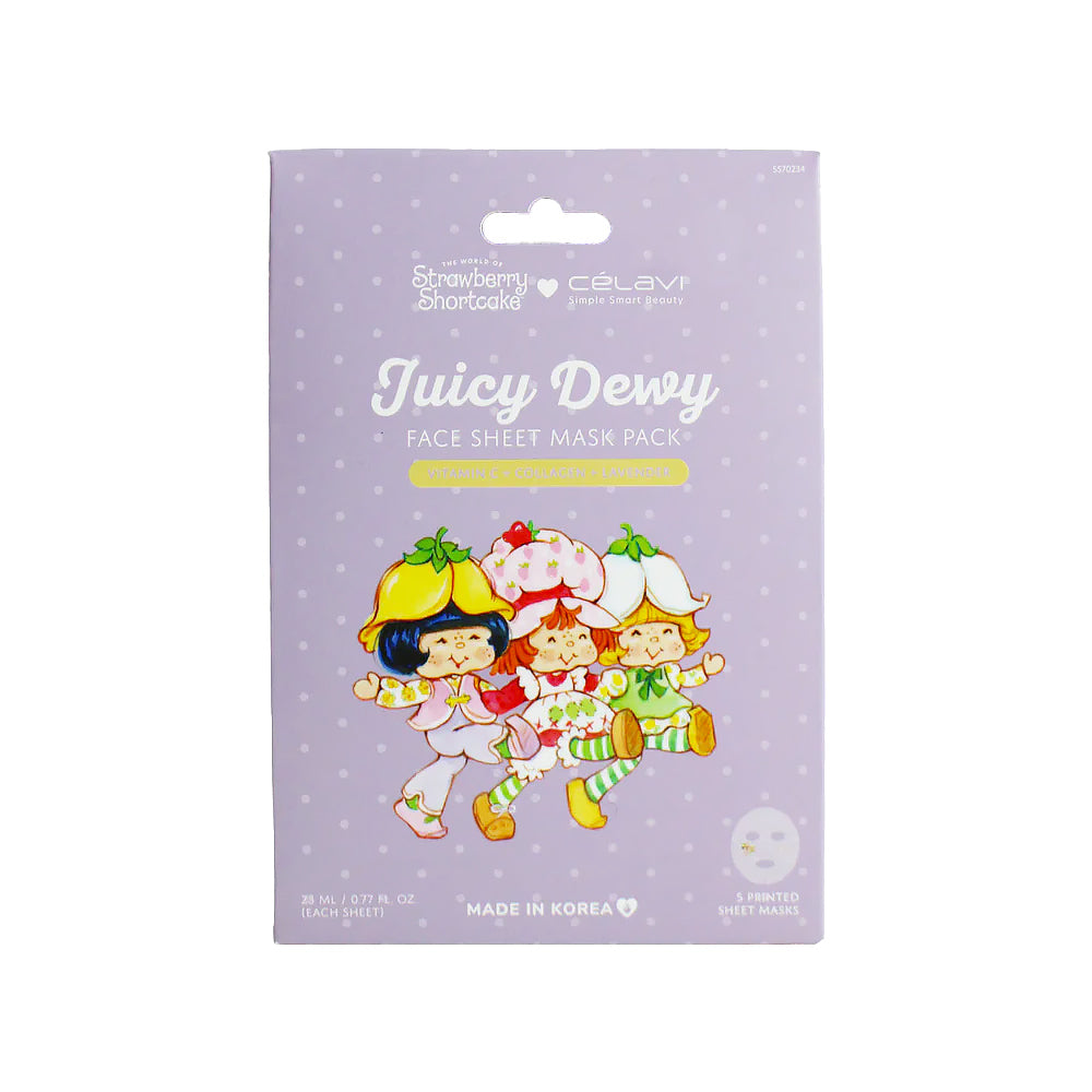 Celavi SSC Everyday Sheet Mask 5 Pack - Lavender